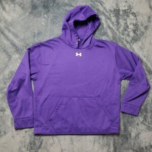 Under Armour Loose Fit Purple Hoodie